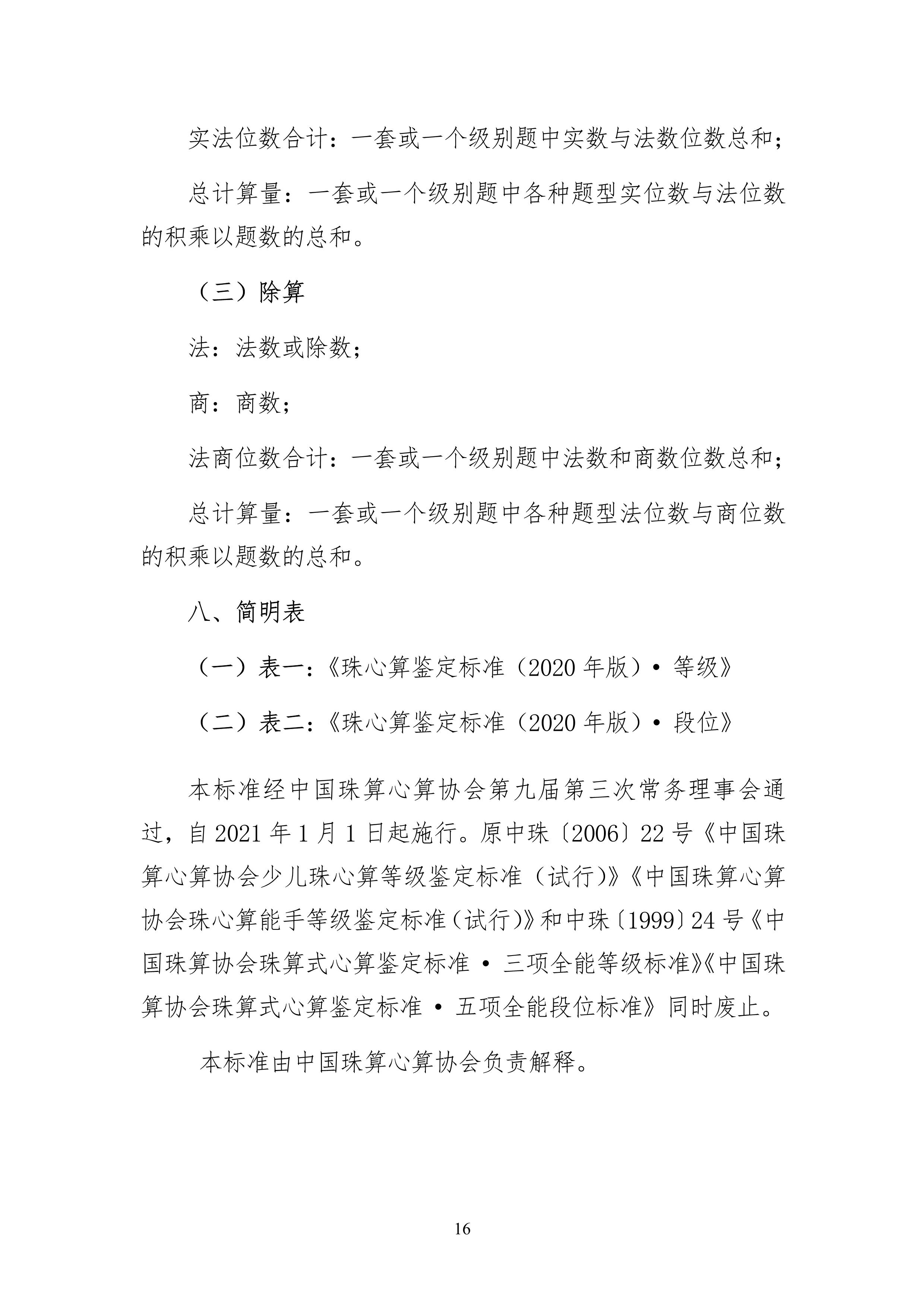 中珠协27号文关于印发《中国珠算心算协会珠算技术等级鉴定标准（2020年版）》和《中国珠算心算协会_16.png
